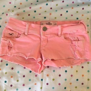 Pink Hollister Shorts
